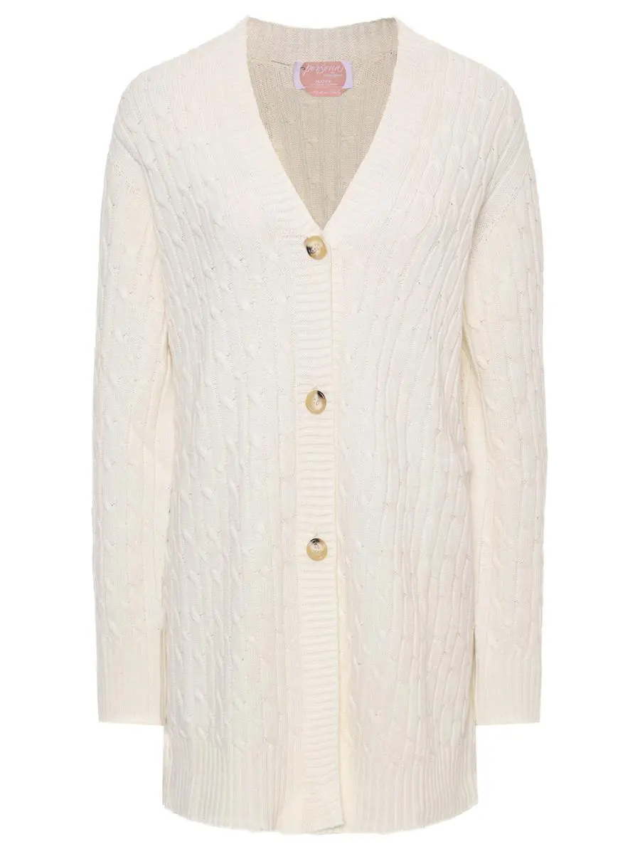 Кардиган вязаный