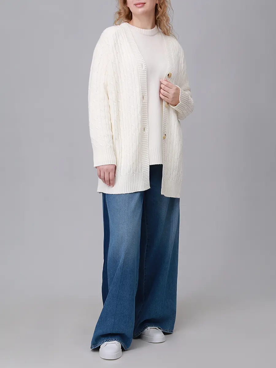 Кардиган вязаный