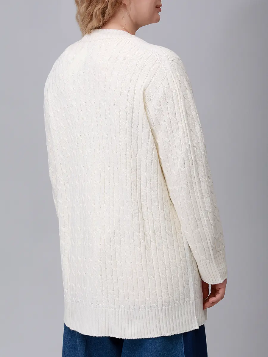 Кардиган вязаный