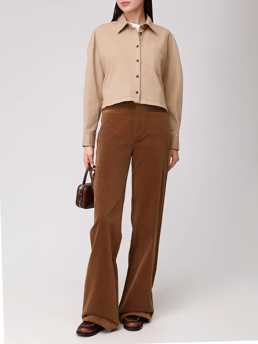 Брюки вельветовые