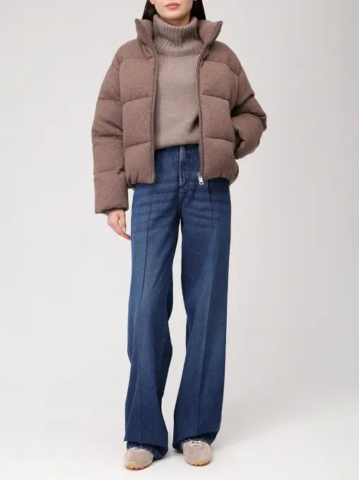 Пуховик стеганый ADDICTED