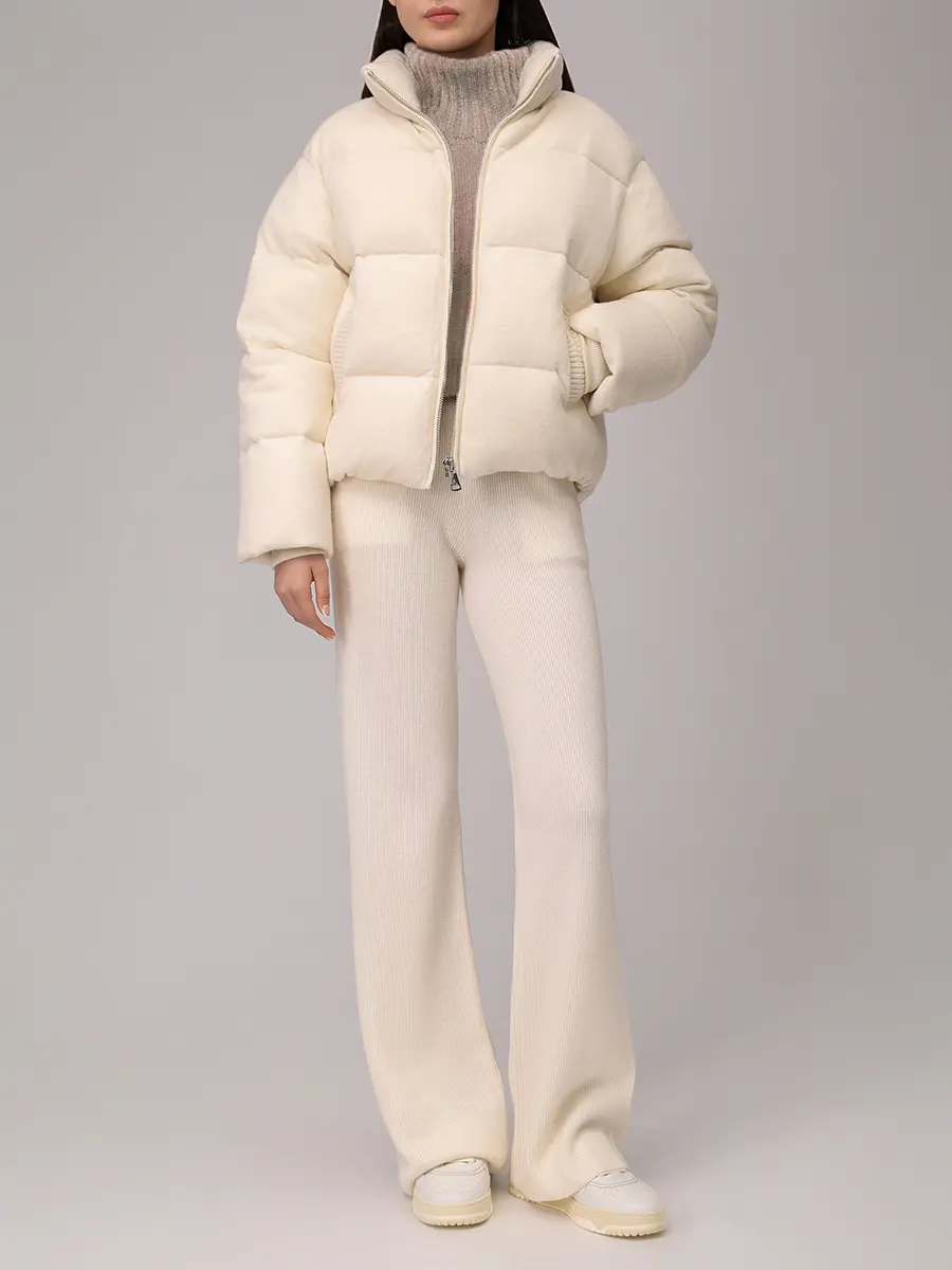 Пуховик стеганый