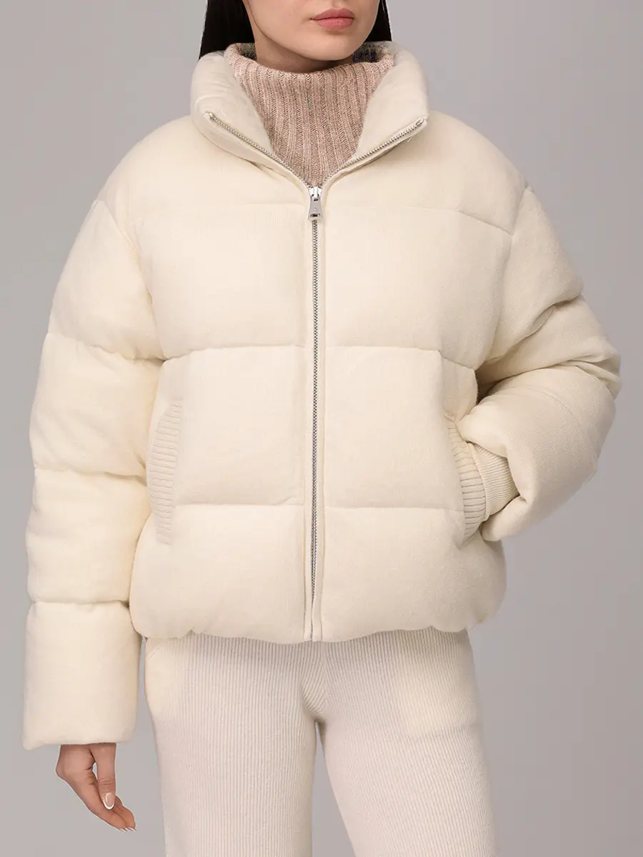 Пуховик стеганый