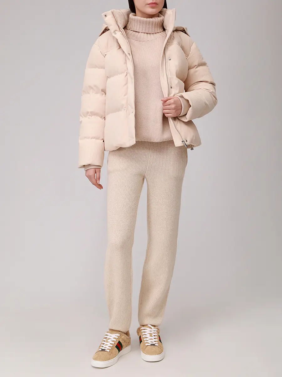 Пуховик стеганый