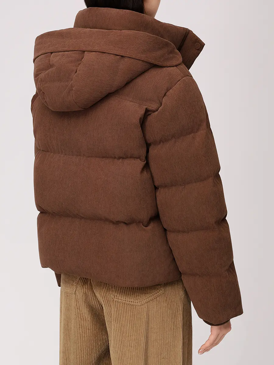 Пуховик стеганый