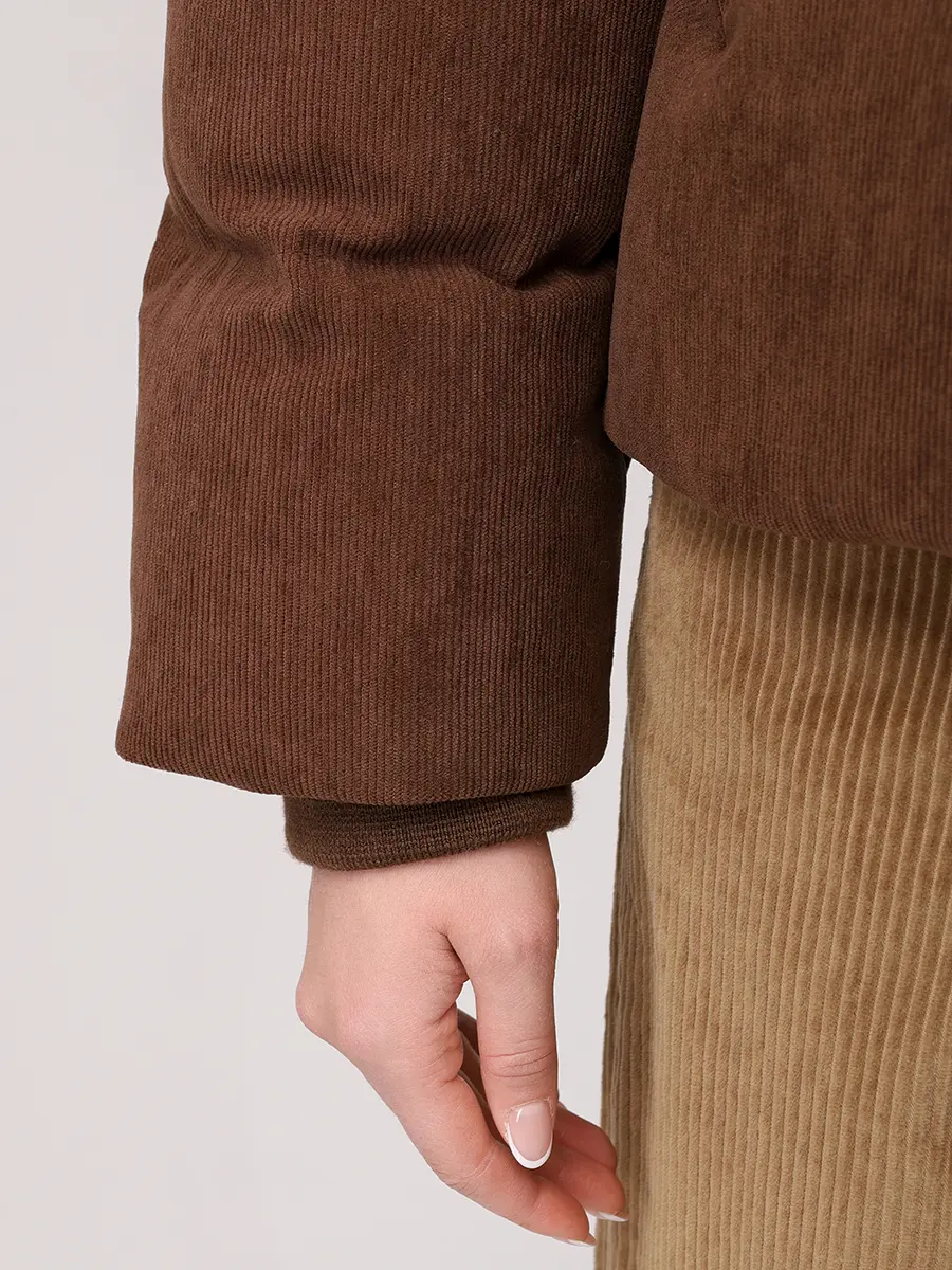 Пуховик стеганый