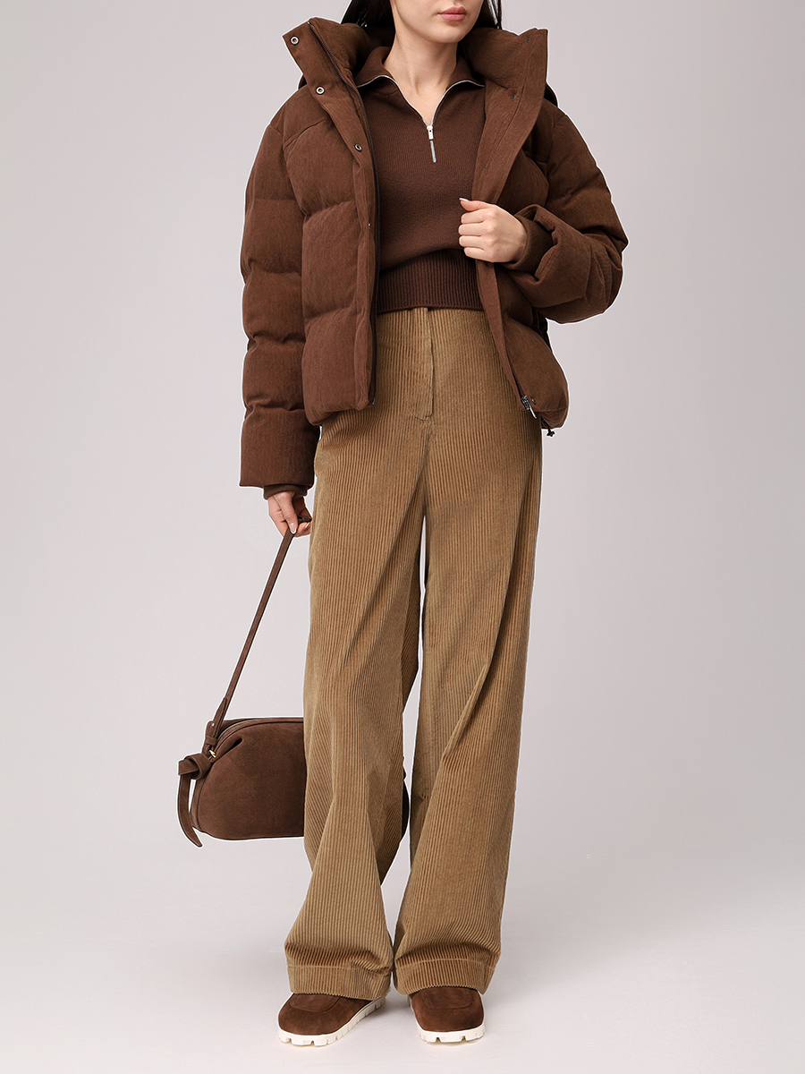 Пуховик стеганый