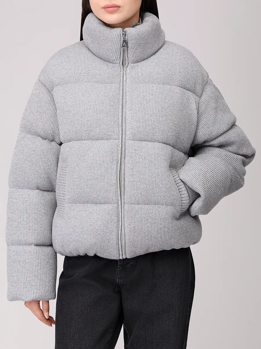 Пуховик стеганый