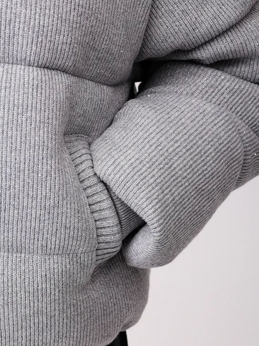 Пуховик стеганый