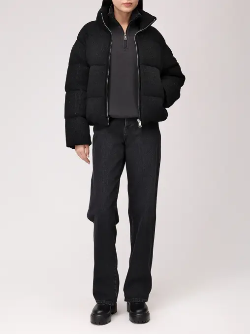 Пуховик стеганый ADDICTED