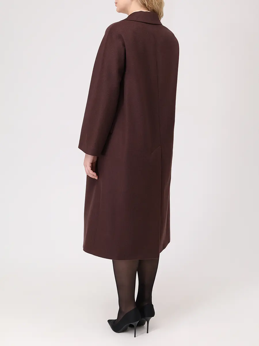 Пальто шерстяное