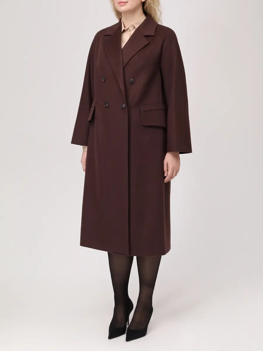 Пальто шерстяное