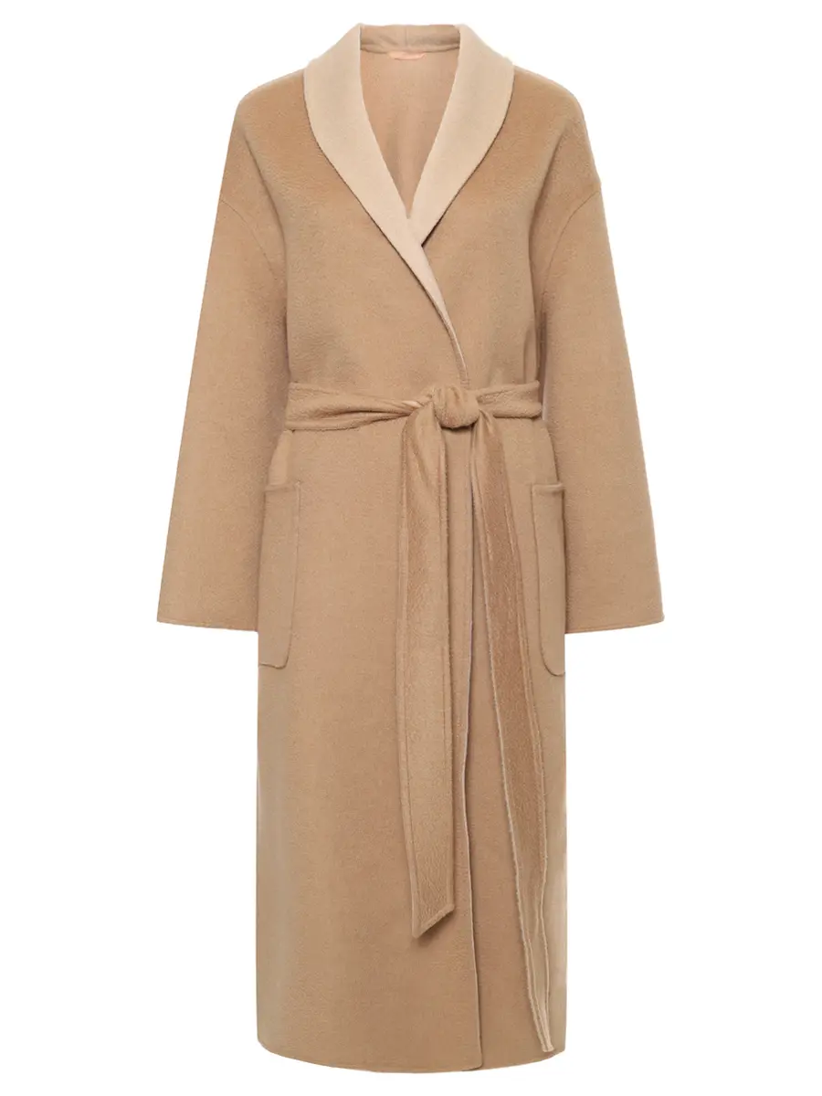 Пальто из кашемира и шерсти