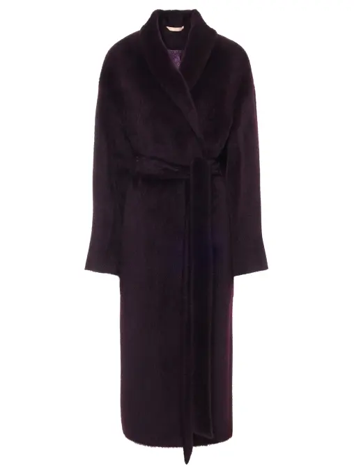 Пальто из шерсти альпака ELISABETTA