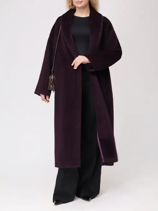 Пальто из шерсти альпака ELISABETTA