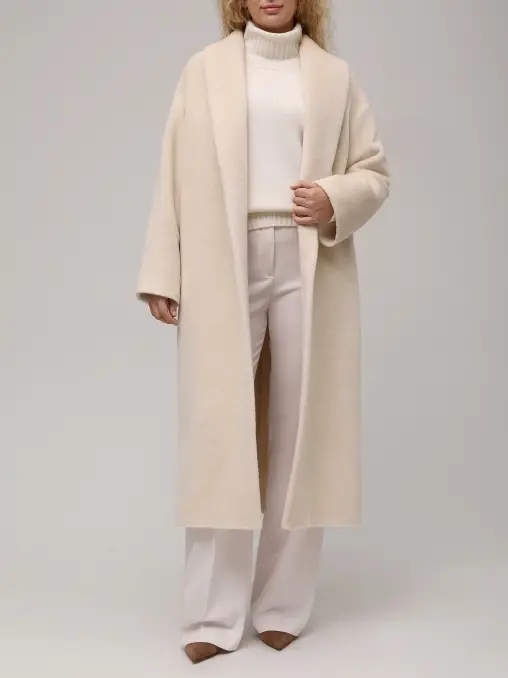 Пальто из шерсти альпака ELISABETTA