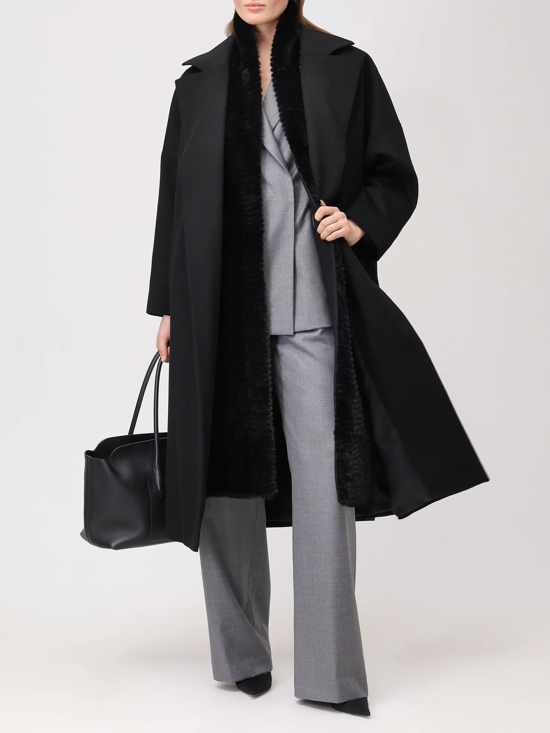 Пальто кашемировое