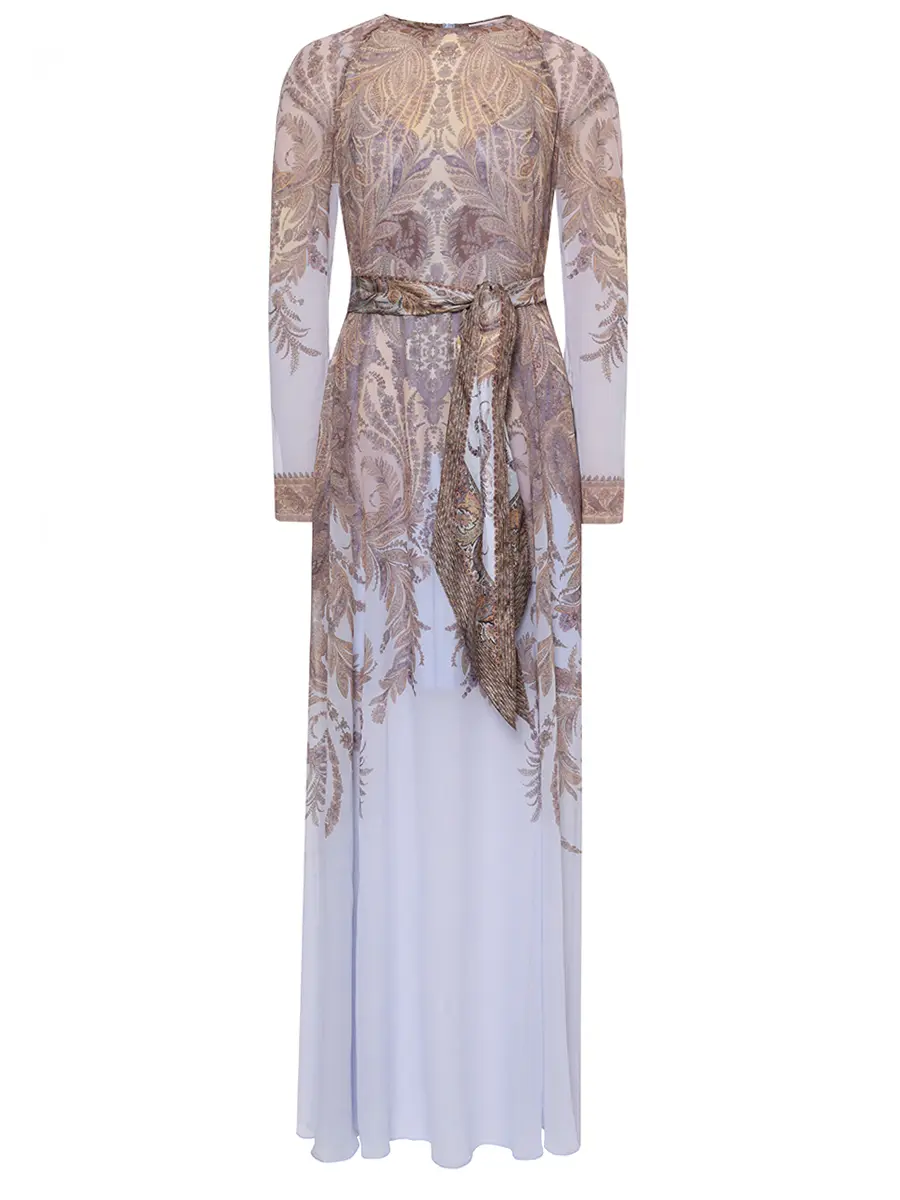 Платье из вискозы