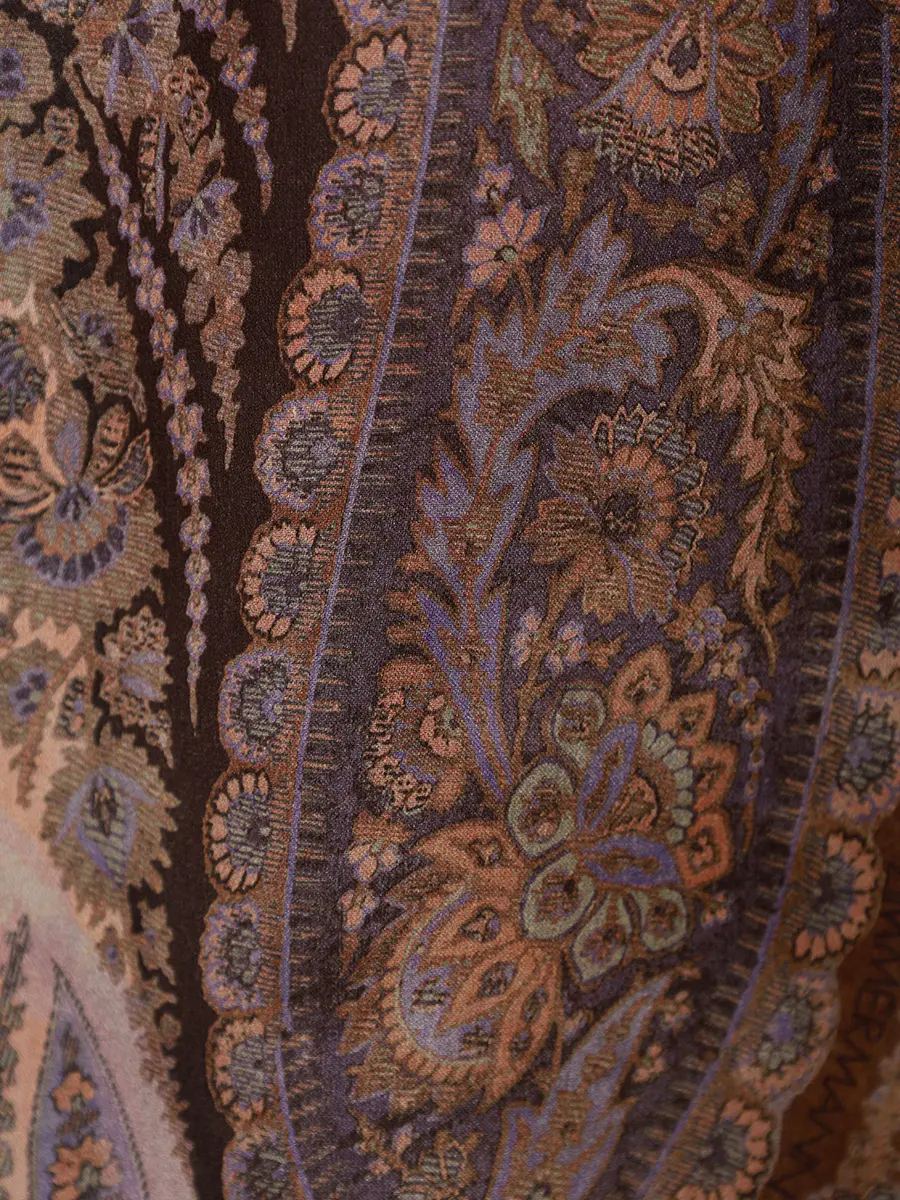 Брюки шелковые