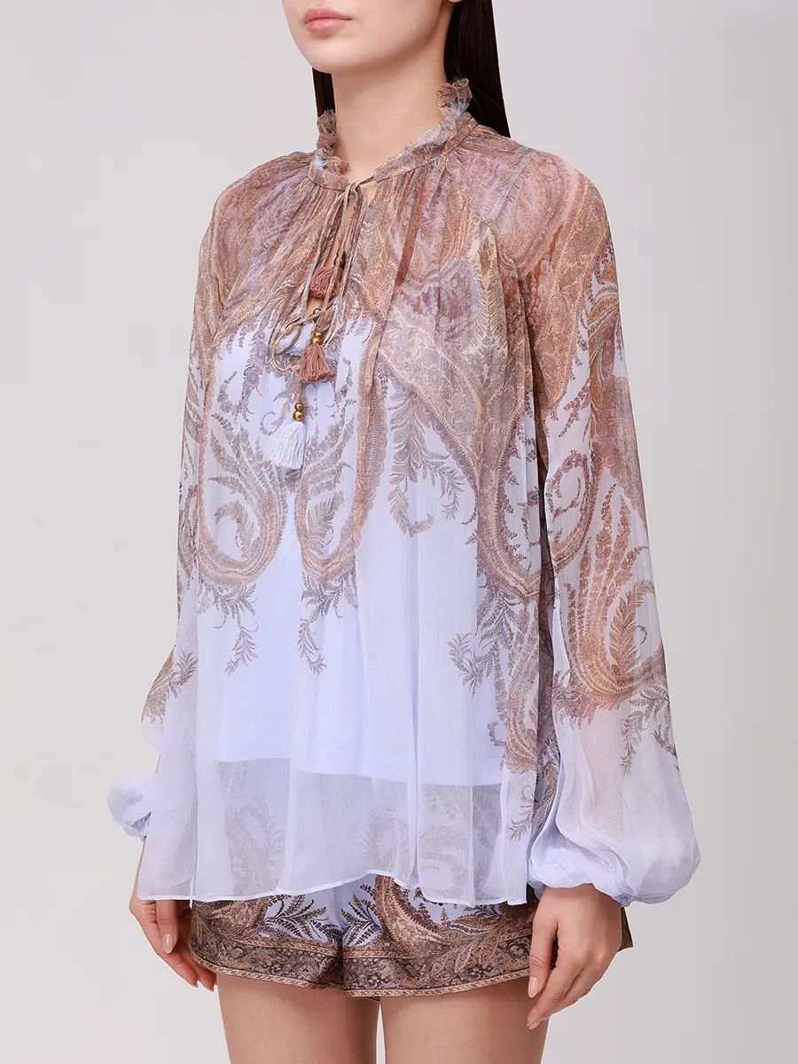 Блуза из вискозы