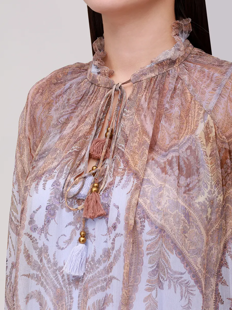 Блуза из вискозы