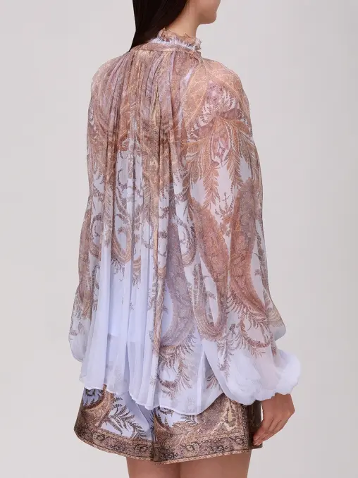 Блуза из вискозы ZIMMERMANN