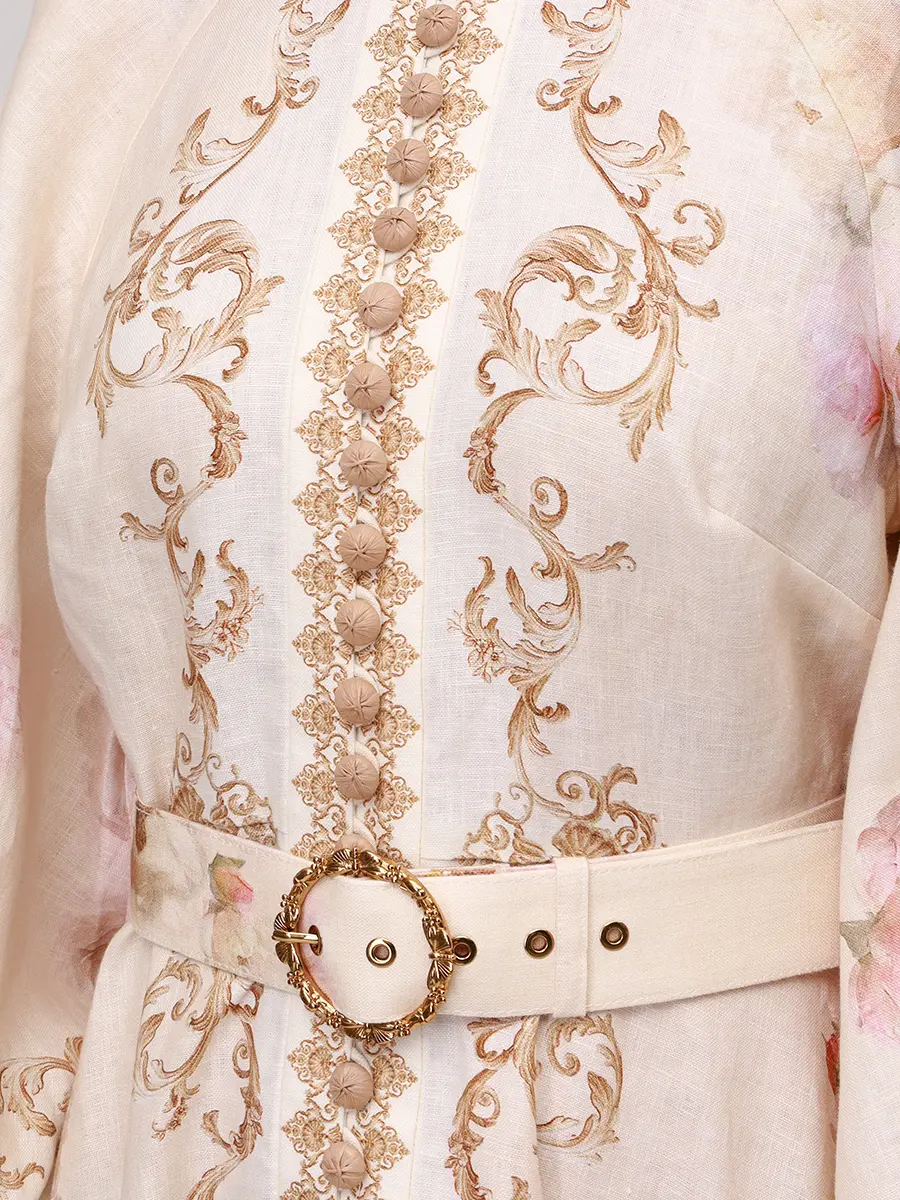 Платье льняное