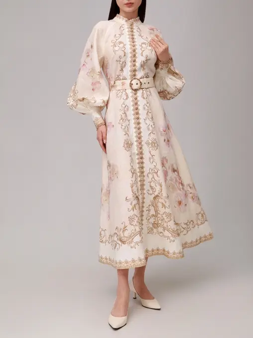 Платье льняное ZIMMERMANN