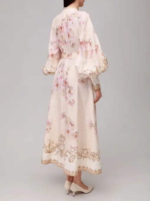 Платье льняное ZIMMERMANN