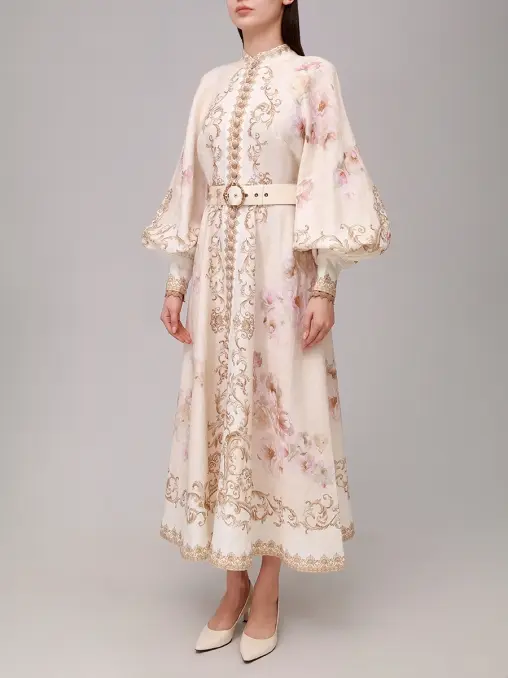 Платье льняное ZIMMERMANN