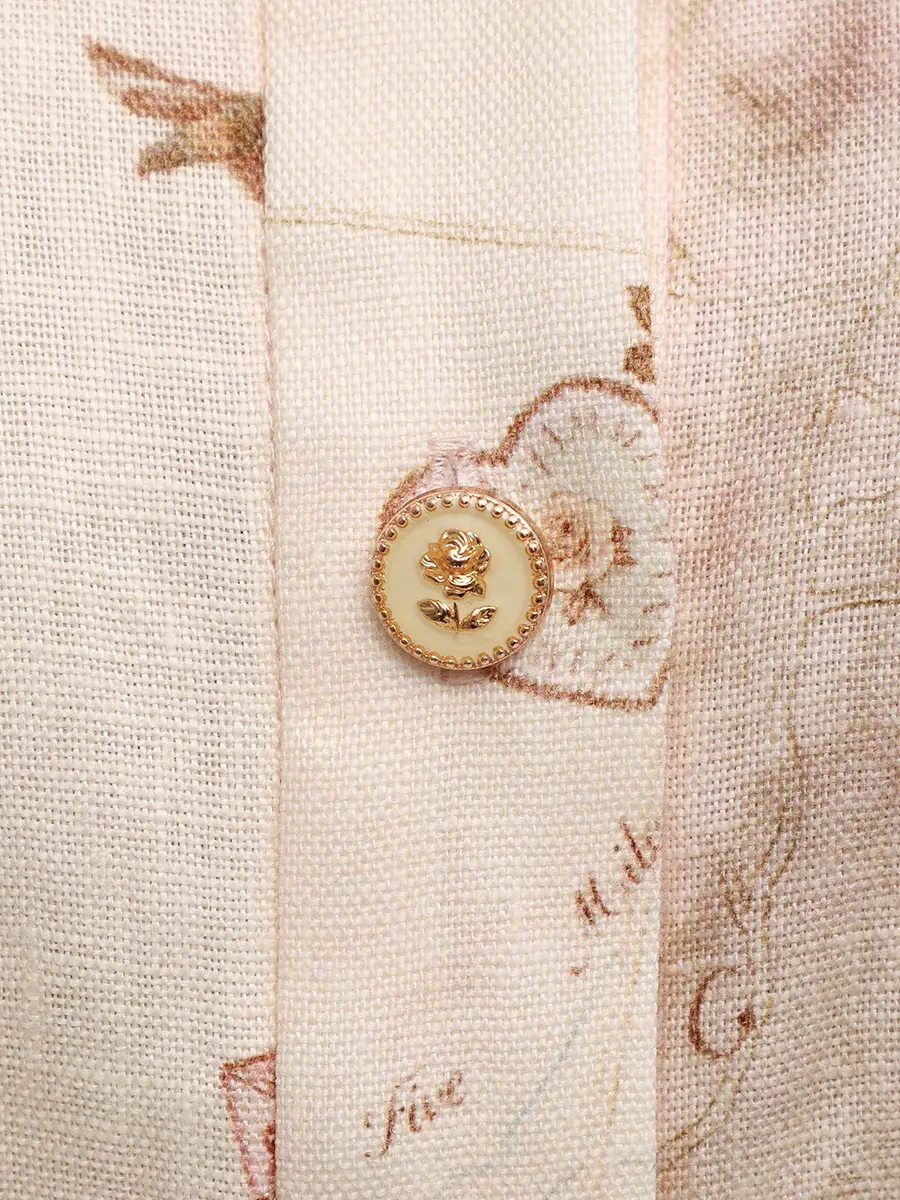 Платье льняное