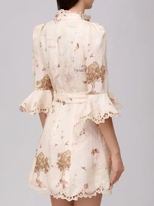 Платье льняное ZIMMERMANN