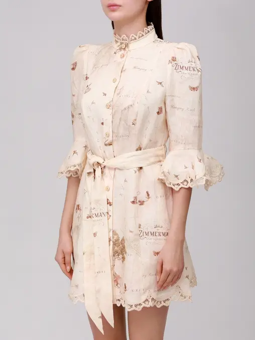 Платье льняное ZIMMERMANN
