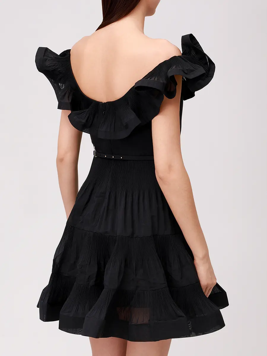 Платье однотонное