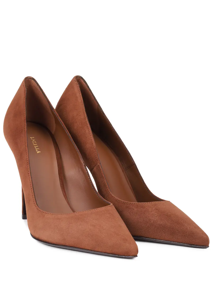 Туфли замшевые