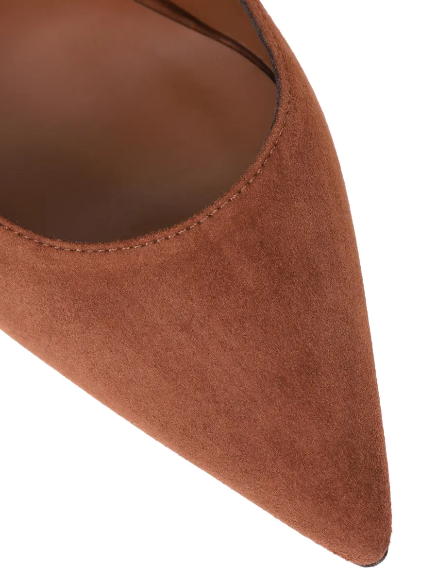 Туфли замшевые