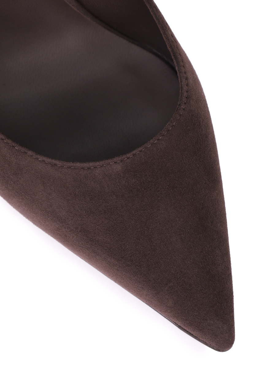 Туфли замшевые