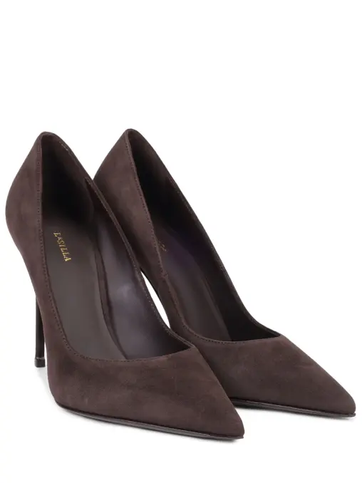 Туфли замшевые LE SILLA