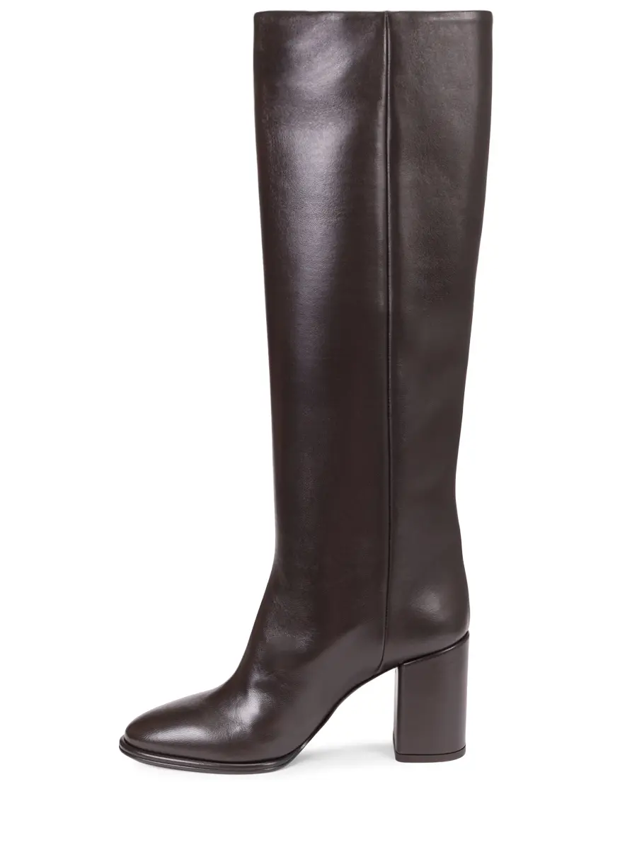 Сапоги кожаные