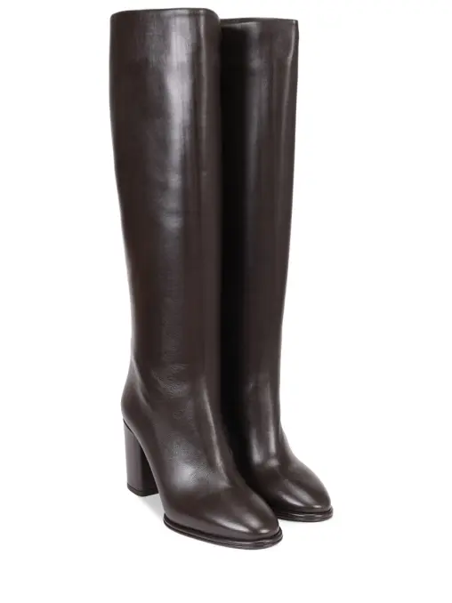 Сапоги кожаные LE SILLA