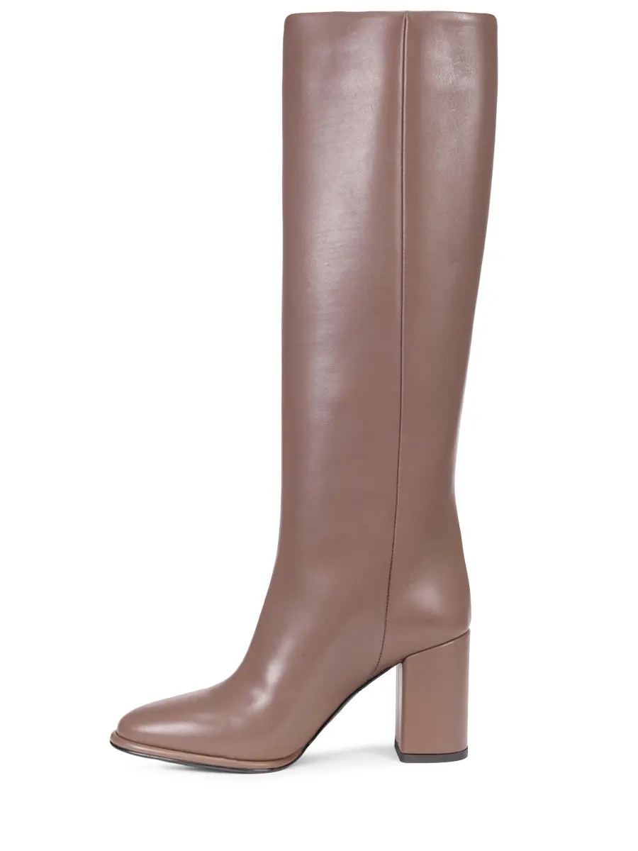 Сапоги кожаные