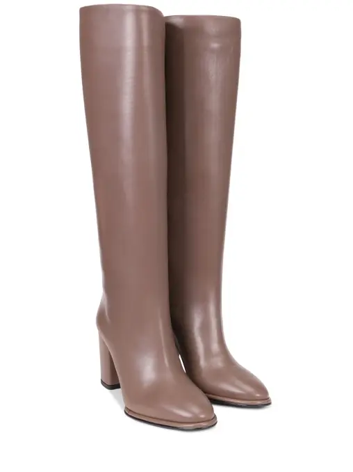 Сапоги кожаные LE SILLA