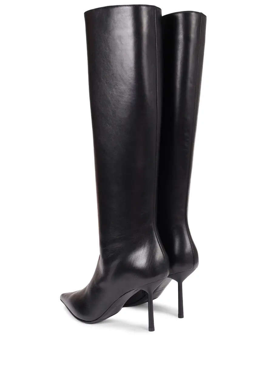 Сапоги кожаные