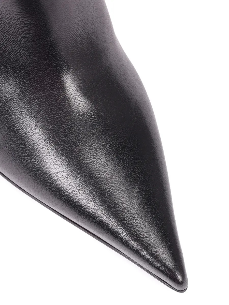 Сапоги кожаные