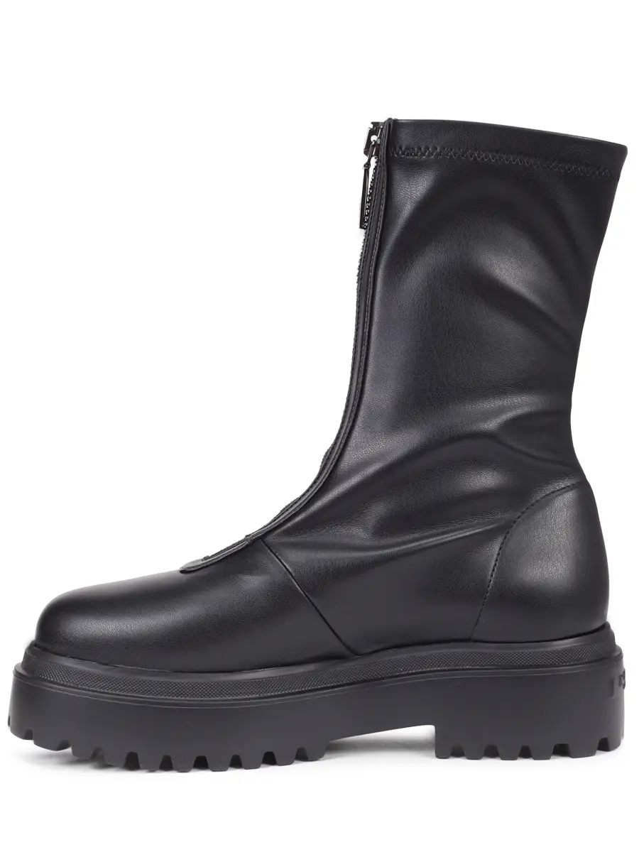 Ботинки кожаные