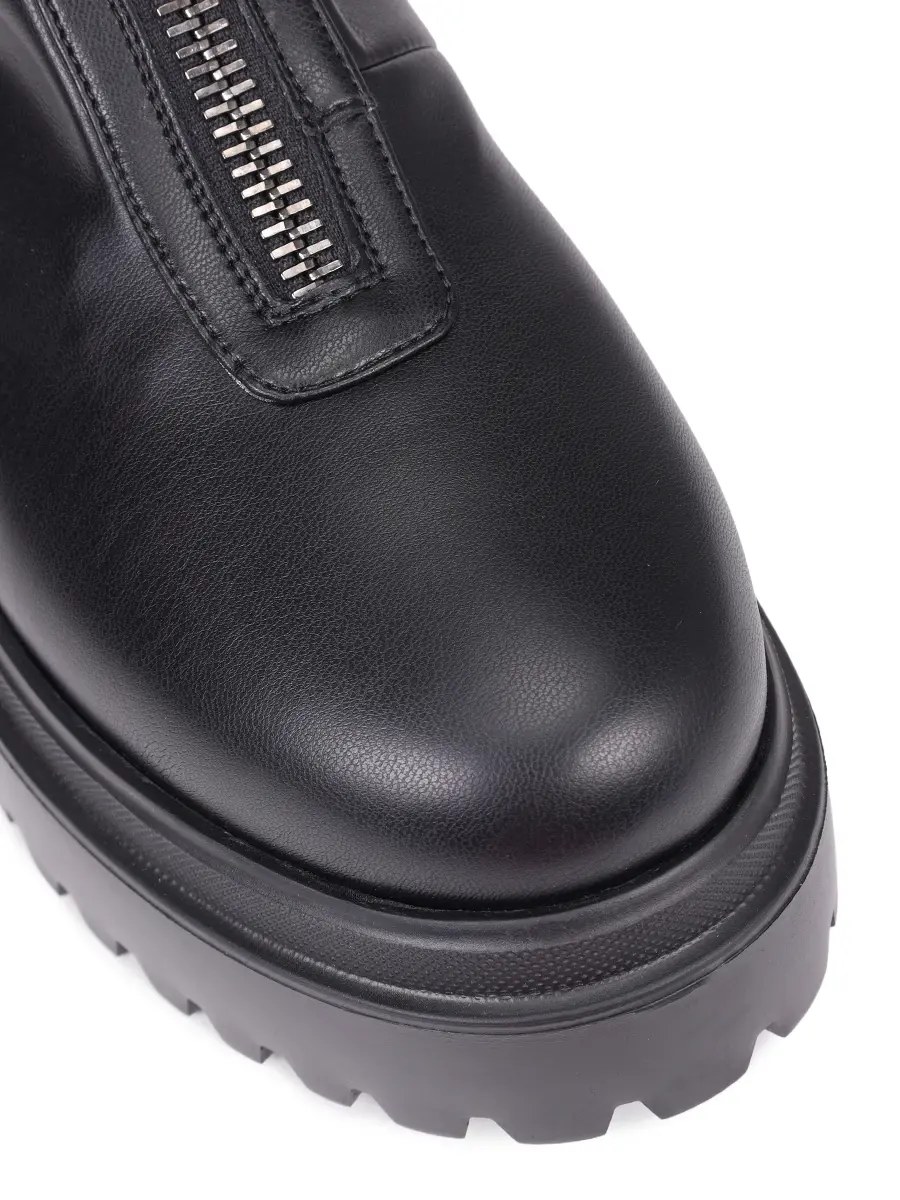 Ботинки кожаные