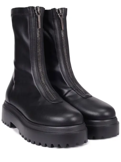 Ботинки кожаные LE SILLA