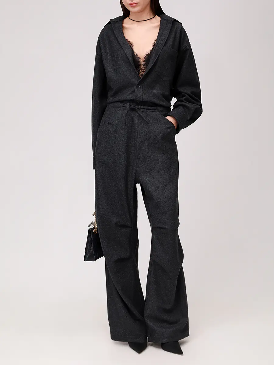 Рубашка шерстяная