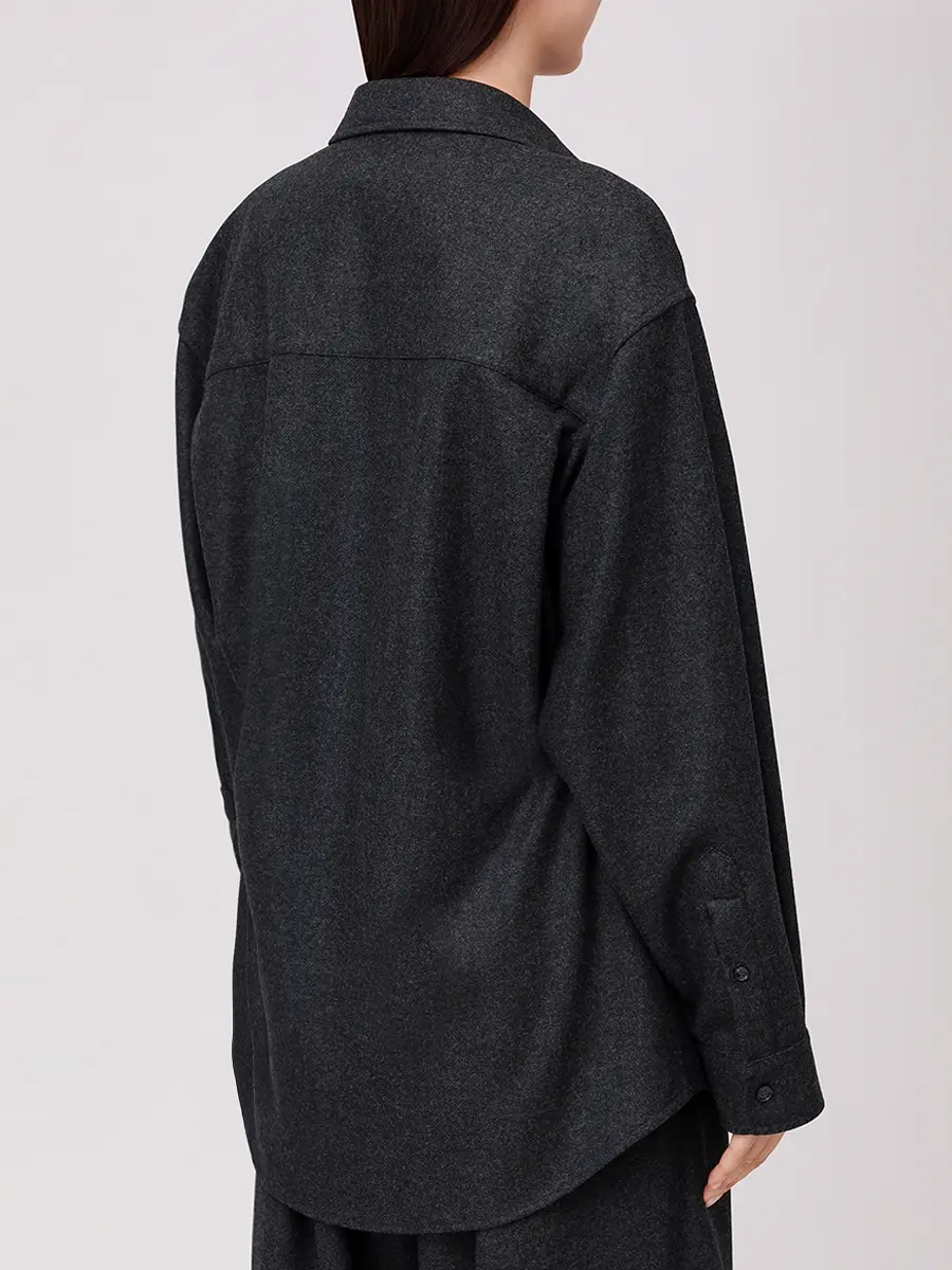 Рубашка шерстяная