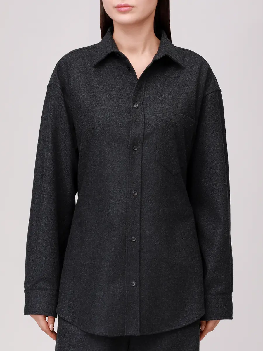 Рубашка шерстяная